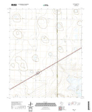 US Topo 7.5-minute map for Dawn TX
