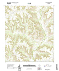 US Topo 7.5-minute map for Dead Man Canyon TX