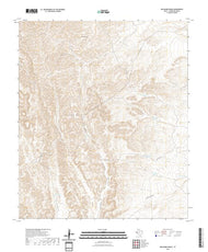 US Topo 7.5-minute map for Delaware Ranch TX