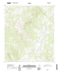 US Topo 7.5-minute map for Delhi TX