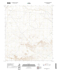 US Topo 7.5-minute map for Dellahunt Draw West TX