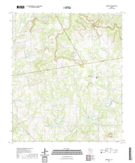 US Topo 7.5-minute map for Democrat TX