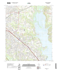 US Topo 7.5-minute map for Denton East TX