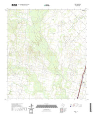 US Topo 7.5-minute map for Derby TX