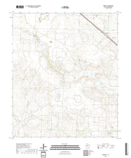 US Topo 7.5-minute map for Dermott TX