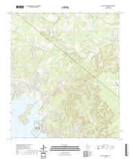 US Topo 7.5-minute map for Devils Backbone TX