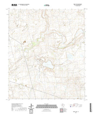 US Topo 7.5-minute map for Dewey Lake TX