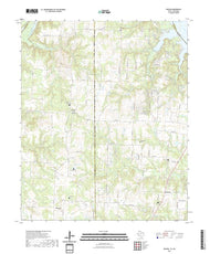 US Topo 7.5-minute map for Dexter TXOK