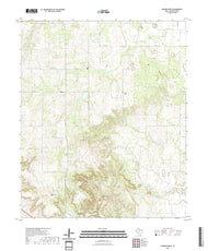 US Topo 7.5-minute map for Dickens North TX