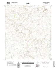 US Topo 7.5-minute map for Dickenson Ranch TX