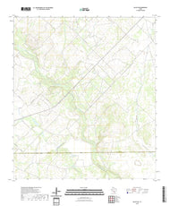 US Topo 7.5-minute map for Dilley NE TX