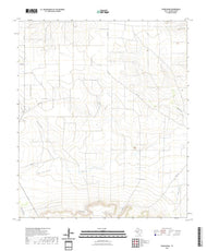 US Topo 7.5-minute map for Divide Draw TX
