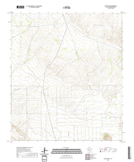 US Topo 7.5-minute map for Dog Canyon TX
