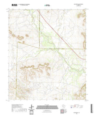 US Topo 7.5-minute map for Dog Creek NE TX