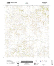 US Topo 7.5-minute map for Dog Creek NW TX