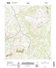 US Topo 7.5-minute map for Donie TX