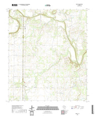 US Topo 7.5-minute map for Doole TX