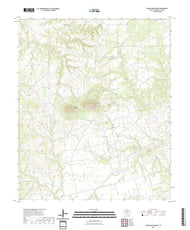 US Topo 7.5-minute map for Double Mountains TX
