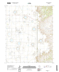 US Topo 7.5-minute map for Dougherty TX