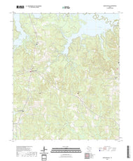 US Topo 7.5-minute map for Douglassville TX