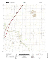 US Topo 7.5-minute map for Driscoll East TX