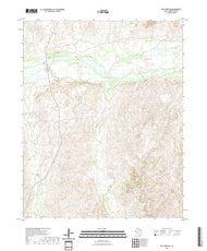 US Topo 7.5-minute map for Dry Creek NE TX