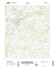 US Topo 7.5-minute map for Dublin TX