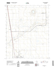 US Topo 7.5-minute map for Dumas North TX