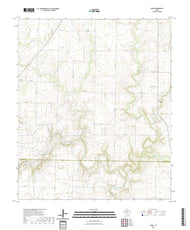 US Topo 7.5-minute map for Dunn TX