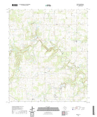 US Topo 7.5-minute map for Duster TX
