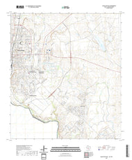 US Topo 7.5-minute map for Eagle Pass East TXCOA
