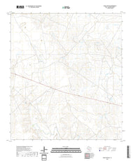 US Topo 7.5-minute map for Eagle Pass NE TX
