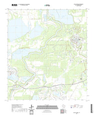 US Topo 7.5-minute map for East Columbia TX