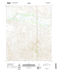 US Topo 7.5-minute map for East Dry Creek TX