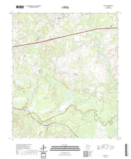 US Topo 7.5-minute map for Easton TX
