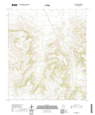 US Topo 7.5-minute map for Echo Canyon TX