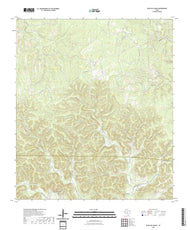 US Topo 7.5-minute map for Echo Hill Ranch TX