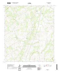 US Topo 7.5-minute map for Ecleto TX