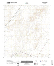 US Topo 7.5-minute map for Elam Mountain TX