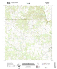 US Topo 7.5-minute map for Elwood TX