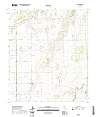 US Topo 7.5-minute map for Eola TX