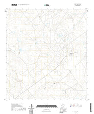 US Topo 7.5-minute map for Escobas TX