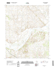 US Topo 7.5-minute map for Estelline SE TX