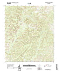 US Topo 7.5-minute map for Flat Rock Creek North TX