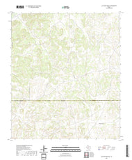 US Topo 7.5-minute map for Flat Rock Draw SE TX