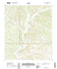 US Topo 7.5-minute map for Flat Rock Draw SW TX