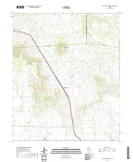 US Topo 7.5-minute map for Flat Top Mountain TX