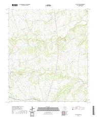 US Topo 7.5-minute map for Flat Top Peak TX