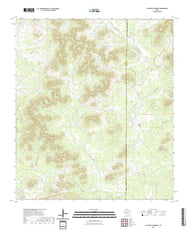 US Topo 7.5-minute map for Flatrock Crossing TX