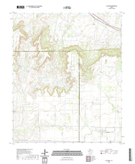 US Topo 7.5-minute map for Fluvanna TX